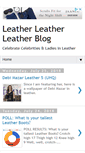 Mobile Screenshot of leatherleatherleather.com
